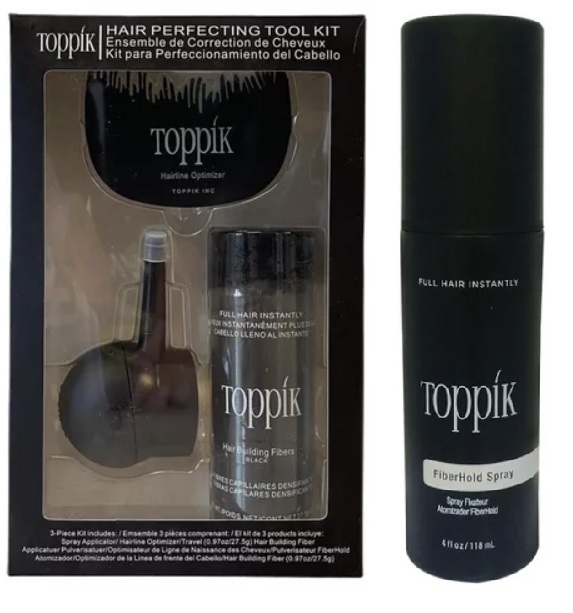 kit toppik 27.5gr aplicador fijador pein